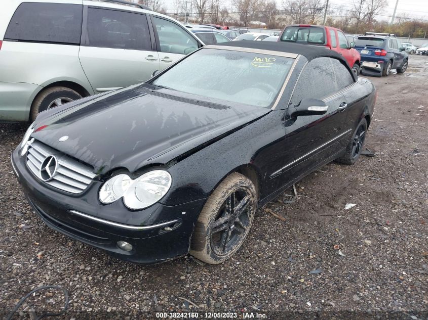 2005 Mercedes-Benz Clk 320 3.2L VIN: WDBTK65G65T035727 Lot: 38242160