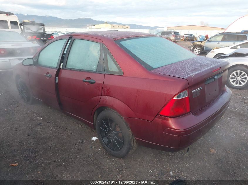 2007 Ford Focus S/Se/Ses VIN: 1FAFP34N57W355353 Lot: 38242191