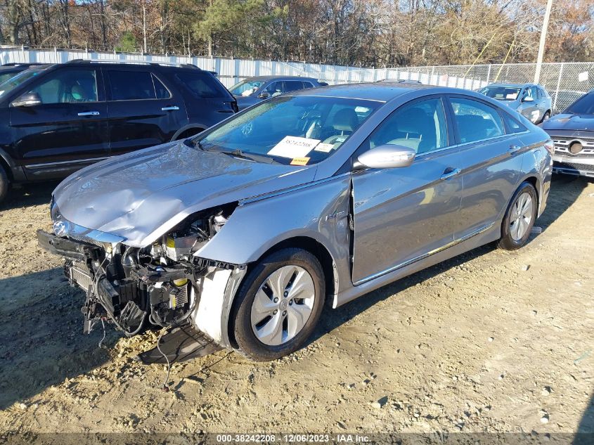 2015 Hyundai Sonata Hybrid VIN: KMHEC4A48FA130970 Lot: 38242208