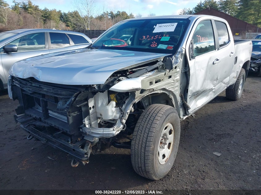 2019 CHEVROLET COLORADO WT VIN: 1GCGTBEN7K1168155