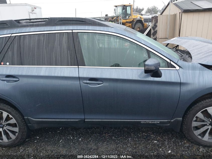 2016 Subaru Outback 2.5I Limited VIN: 4S4BSAJC0G3208692 Lot: 38242264