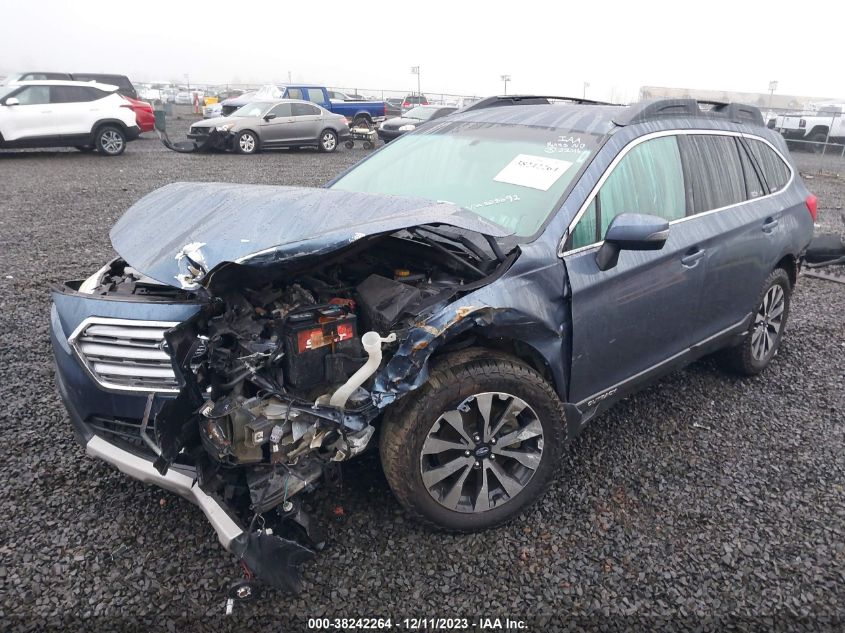 2016 Subaru Outback 2.5I Limited VIN: 4S4BSAJC0G3208692 Lot: 38242264