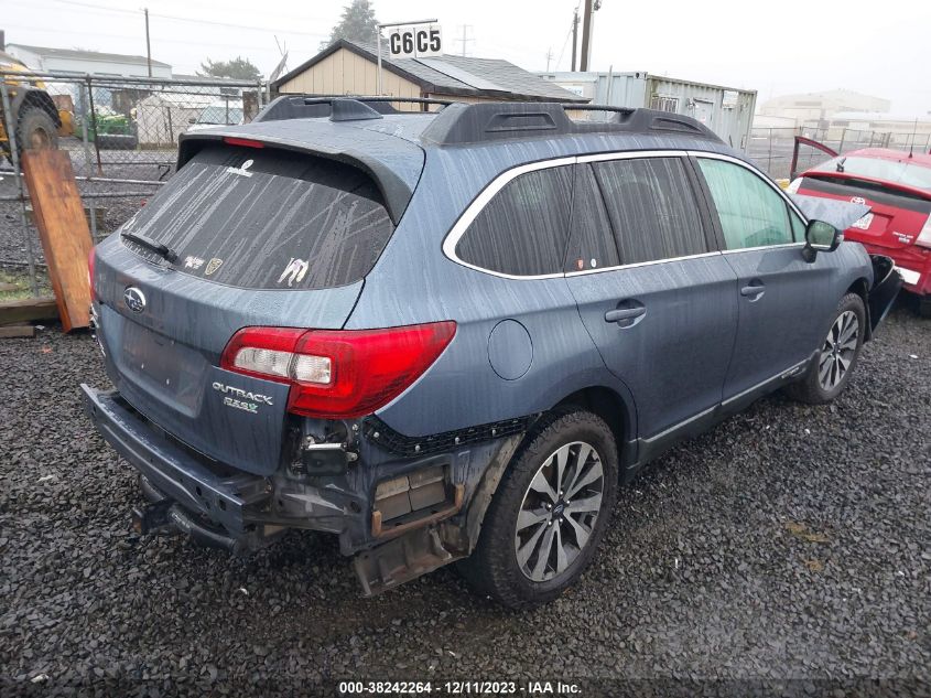 2016 Subaru Outback 2.5I Limited VIN: 4S4BSAJC0G3208692 Lot: 38242264