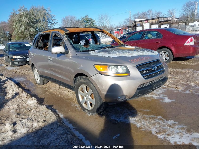 2007 Hyundai Santa Fe Limited/Se VIN: 5NMSH73E67H074292 Lot: 38242368