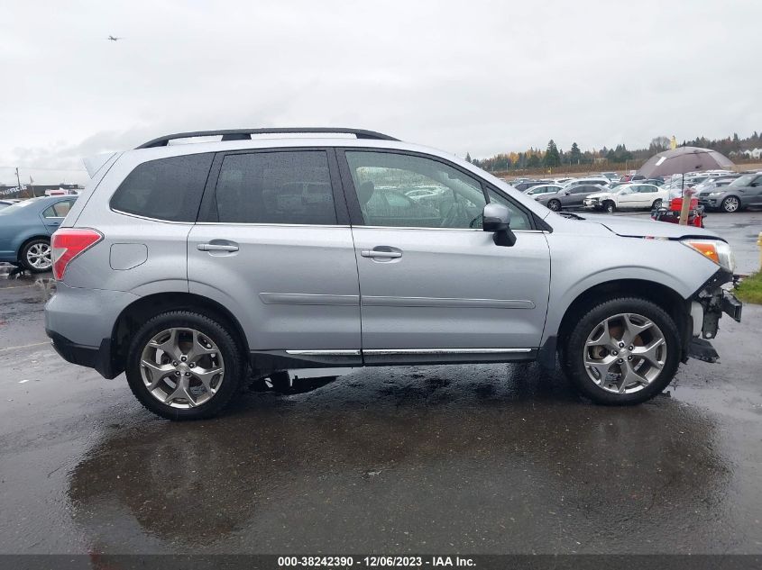 2016 Subaru Forester 2.5I Touring VIN: JF2SJAXC0GH428322 Lot: 38242390