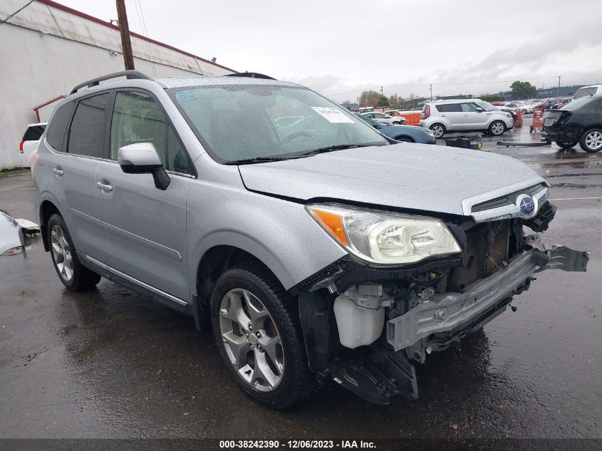 2016 Subaru Forester 2.5I Touring VIN: JF2SJAXC0GH428322 Lot: 38242390