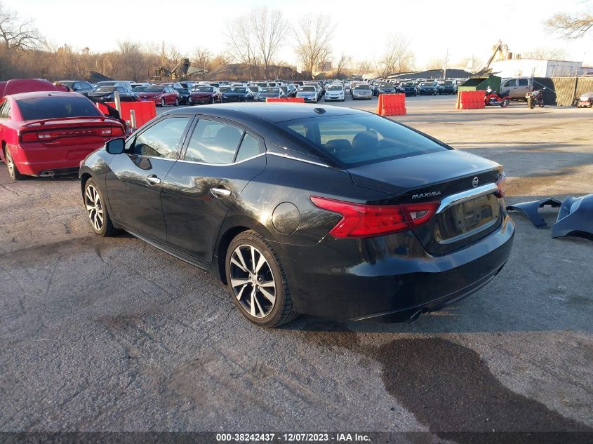 1N4AA6AP2HC444111 2017 Nissan Maxima 3.5 Sv