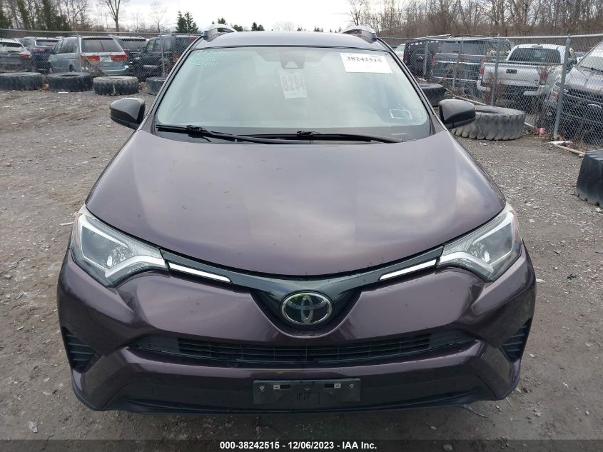 2017 Toyota Rav4 Le VIN: 2T3BFREV6HW662723 Lot: 38242515