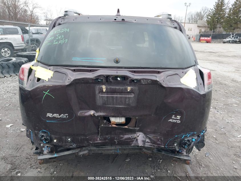 2017 Toyota Rav4 Le VIN: 2T3BFREV6HW662723 Lot: 38242515