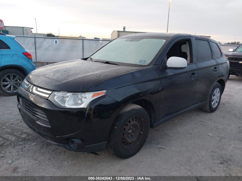 2014 Mitsubishi Outlander Es VIN: JA4AD2A33EZ004425 Lot: 38242543