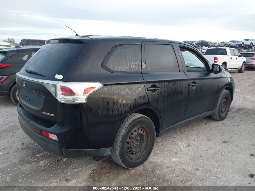 2014 Mitsubishi Outlander Es VIN: JA4AD2A33EZ004425 Lot: 38242543