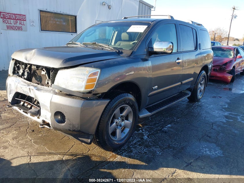 2005 Nissan Armada Se VIN: 5N1AA08B25N701880 Lot: 38242671