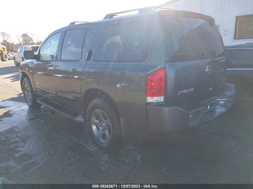 2005 Nissan Armada Se VIN: 5N1AA08B25N701880 Lot: 38242671