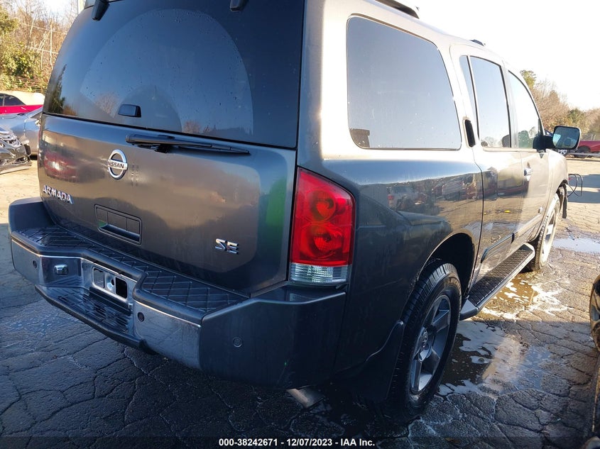 2005 Nissan Armada Se VIN: 5N1AA08B25N701880 Lot: 38242671