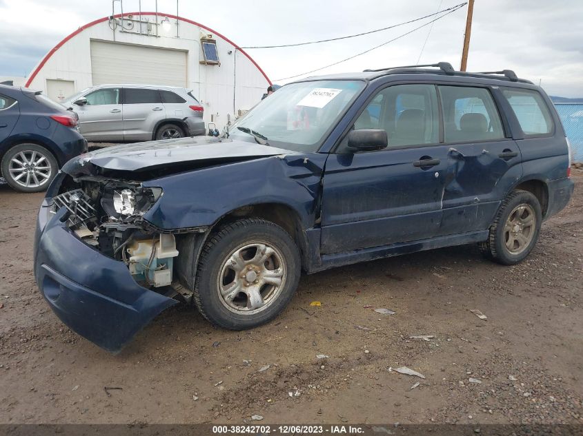 2006 Subaru Forester 2.5X VIN: JF1SG63636G750036 Lot: 38242702