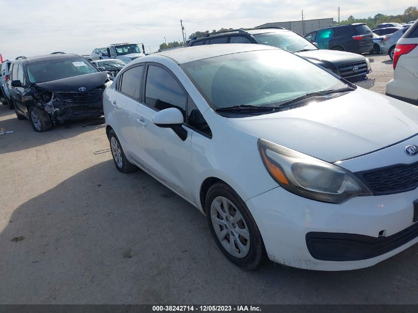 2015 Kia Rio Lx VIN: KNADM4A36F6505128 Lot: 38242714