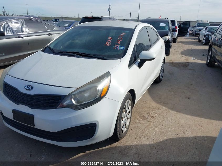 2015 Kia Rio Lx VIN: KNADM4A36F6505128 Lot: 38242714