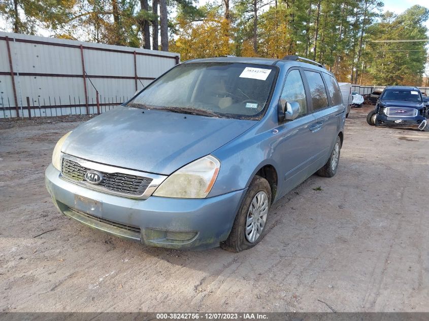 2011 Kia Sedona Lx VIN: KNDMG4C7XB6379036 Lot: 38242756