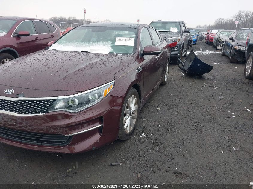 2016 Kia Optima Ex VIN: 5XXGU4L39GG033734 Lot: 38242829