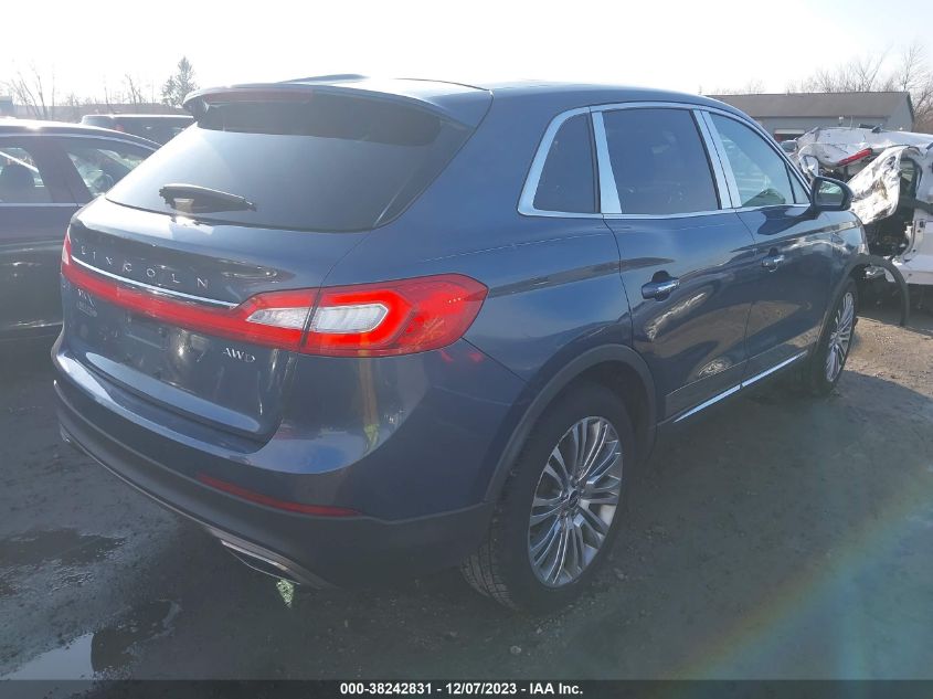 2018 Lincoln Mkx Reserve VIN: 2LMPJ8LRXJBL34640 Lot: 38242831