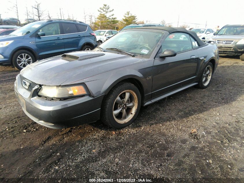 2003 Ford Mustang Gt VIN: 1FAFP45X43F307682 Lot: 38242863