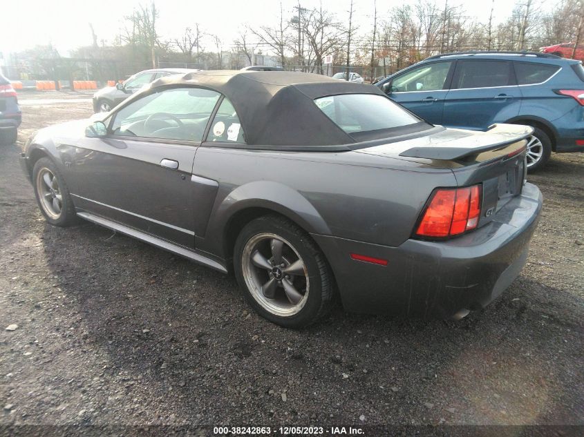 2003 Ford Mustang Gt VIN: 1FAFP45X43F307682 Lot: 38242863