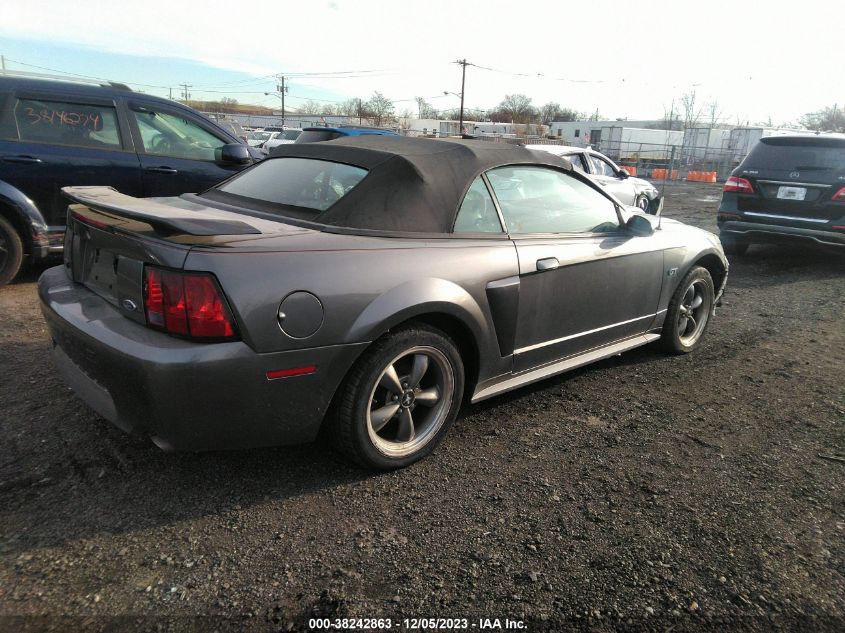 2003 Ford Mustang Gt VIN: 1FAFP45X43F307682 Lot: 38242863