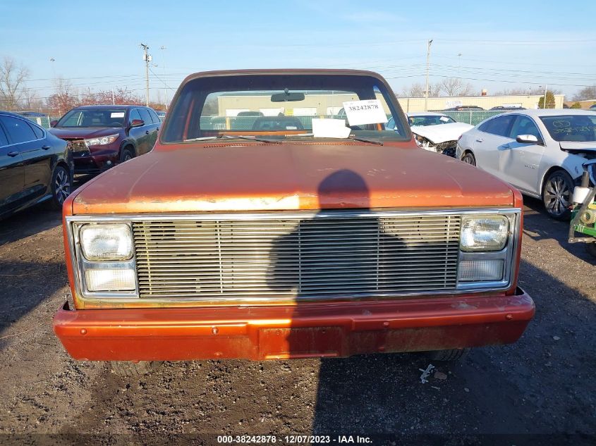 1984 Chevrolet C10 VIN: 1GCCC14D4EF368547 Lot: 38242878