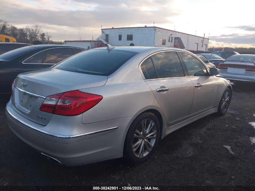 KMHGC4DD2CU167074 2012 Hyundai Genesis 3.8