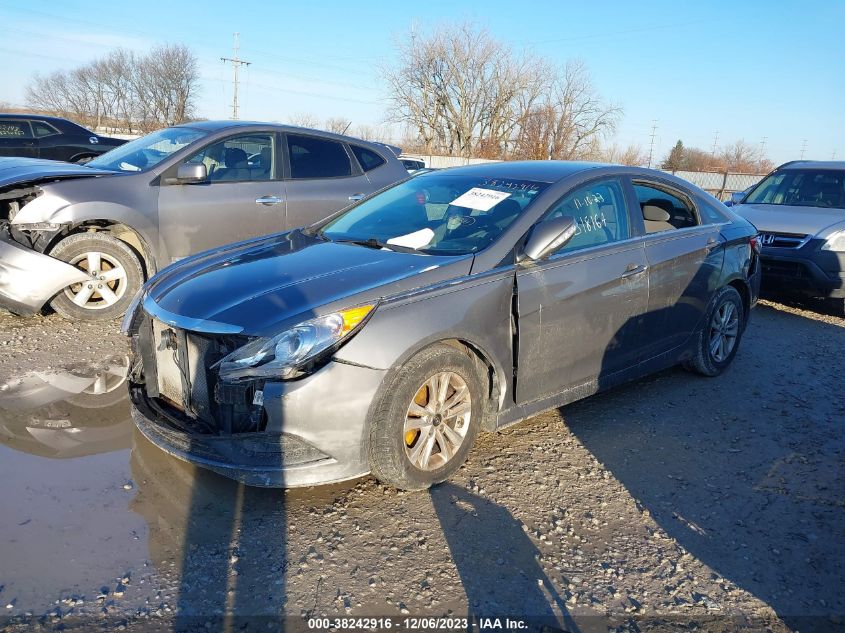 2014 Hyundai Sonata Gls VIN: 5NPEB4AC3EH852014 Lot: 38242916