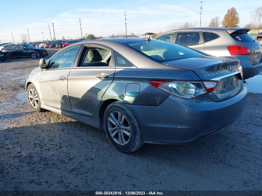 2014 Hyundai Sonata Gls VIN: 5NPEB4AC3EH852014 Lot: 38242916