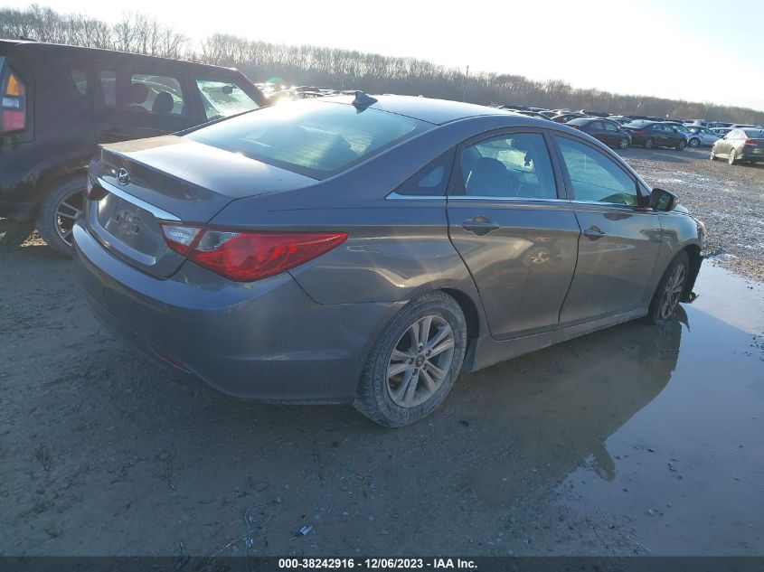 2014 Hyundai Sonata Gls VIN: 5NPEB4AC3EH852014 Lot: 38242916