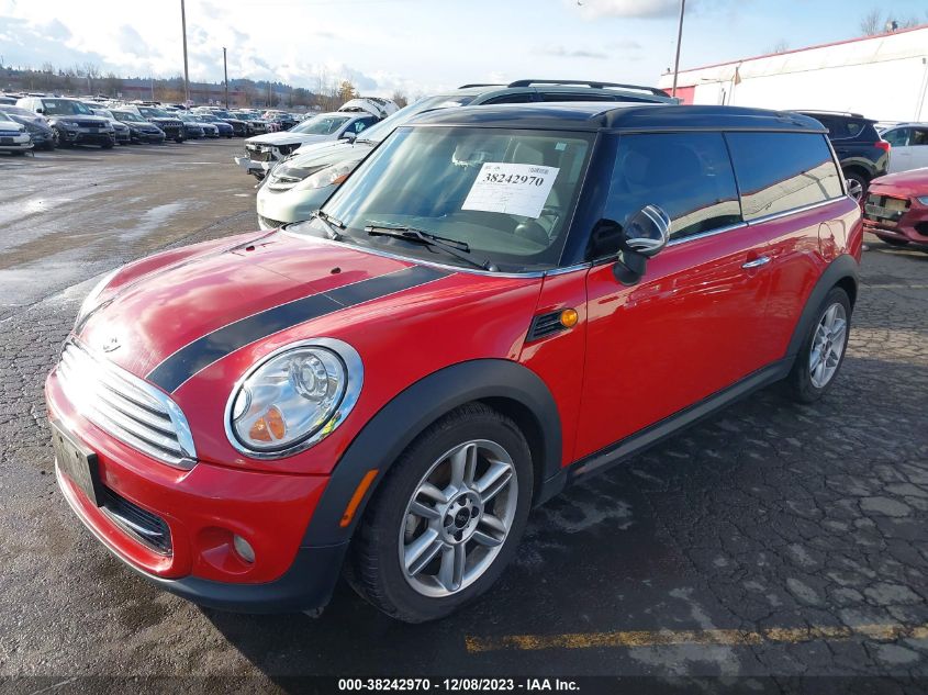 2012 Mini Cooper Clubman VIN: WMWZF3C57CT190541 Lot: 38242970