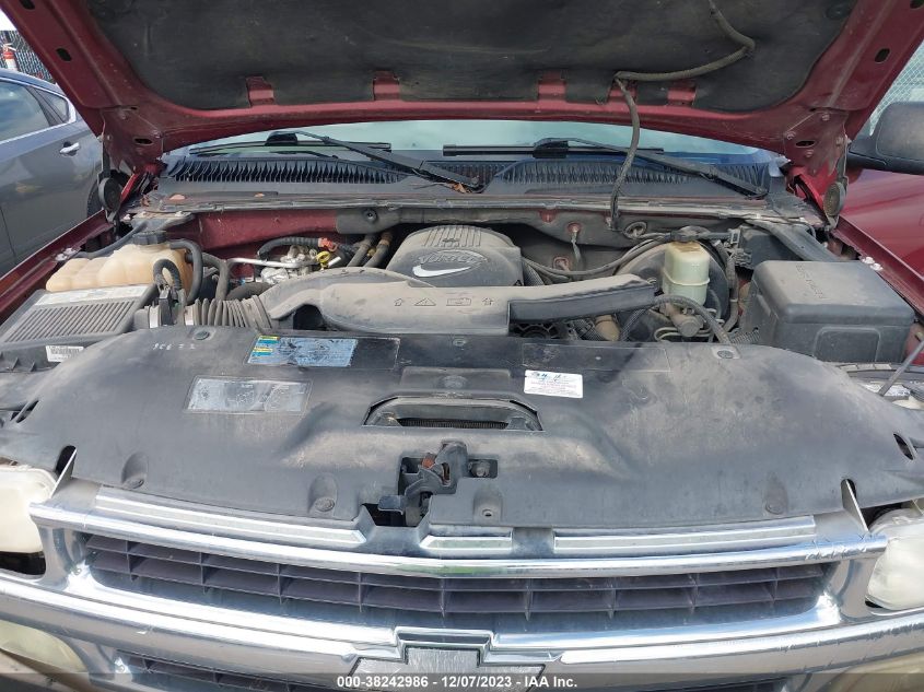 2002 Chevrolet Suburban Ls VIN: 1GNFK16Z92J191079 Lot: 38242986