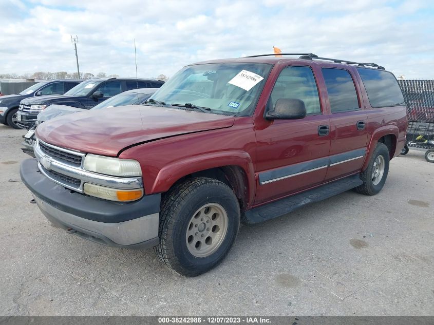 2002 Chevrolet Suburban Ls VIN: 1GNFK16Z92J191079 Lot: 38242986