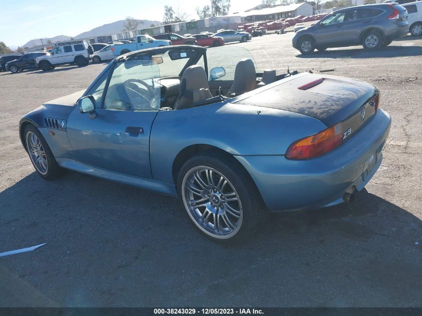 1996 BMW Z3 1.9 VIN: 4USCH7321TLB69715 Lot: 38243029