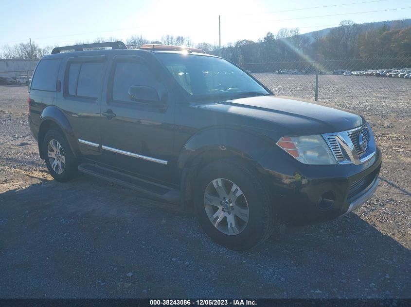 2008 Nissan Pathfinder Le VIN: 5N1AR18U58C609243 Lot: 38243086