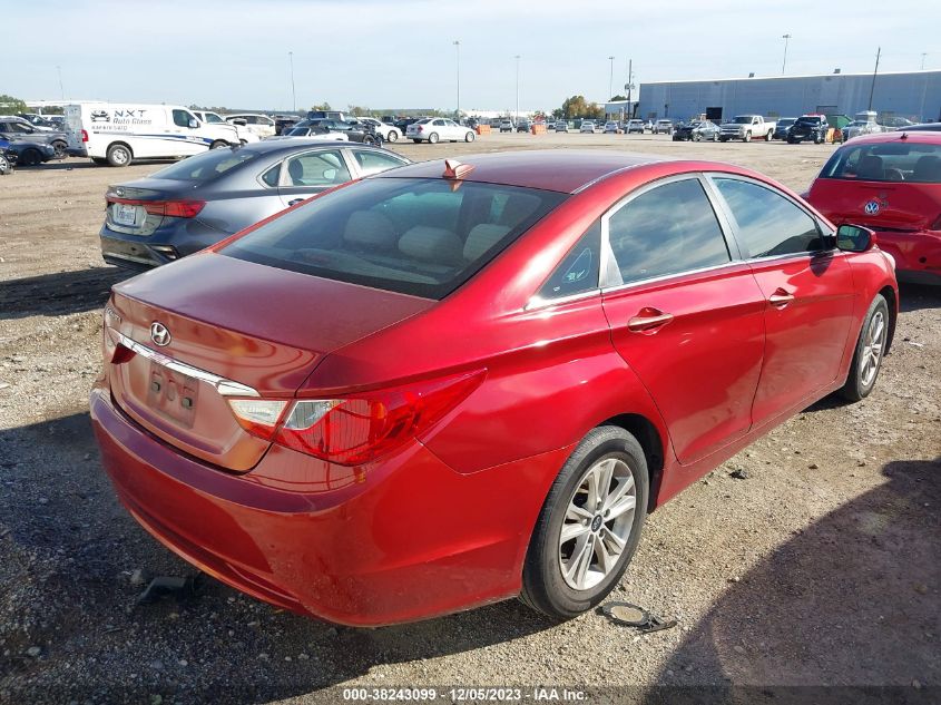 2013 Hyundai Sonata Gls VIN: 5NPEB4AC9DH752952 Lot: 38243099