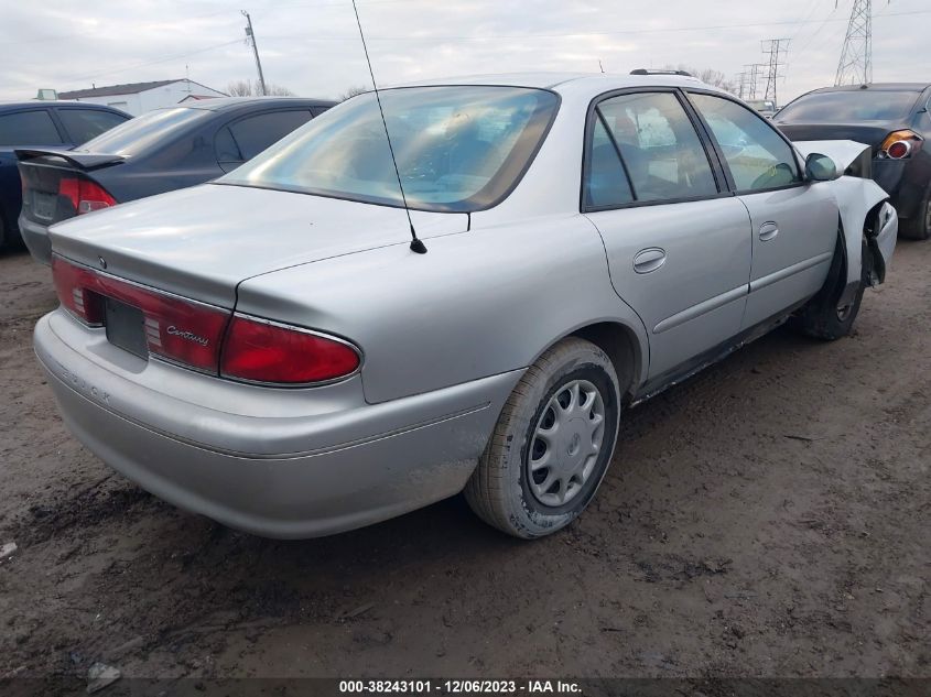 2003 Buick Century Custom VIN: 2G4WS52J631198451 Lot: 38243101