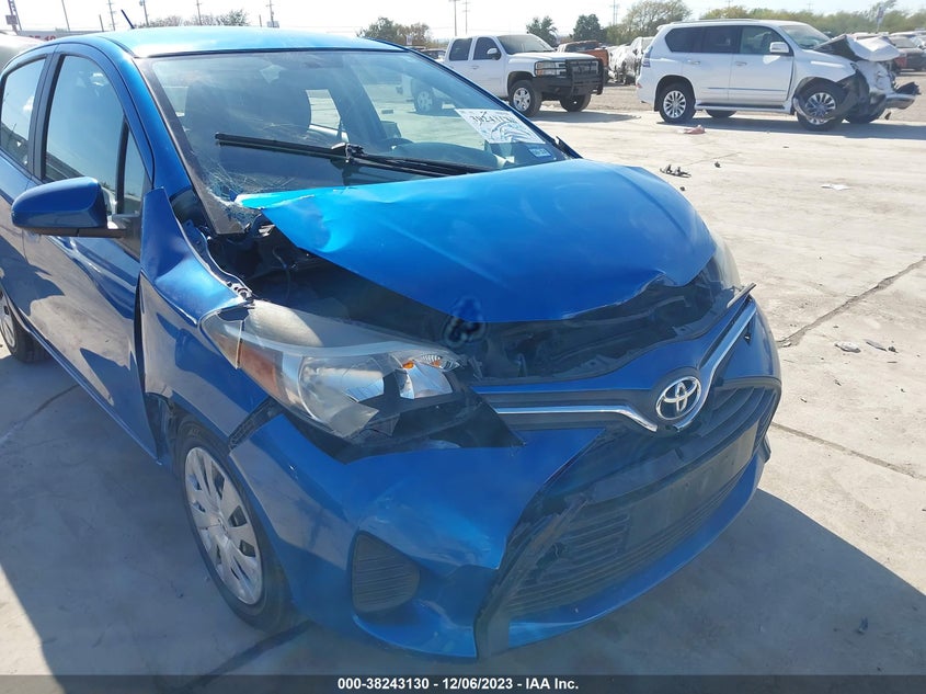 2015 TOYOTA YARIS VIN: VNKKTUD32FA039307