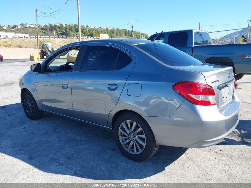 2019 Mitsubishi Mirage G4 Es VIN: ML32F3FJ6KHF10615 Lot: 38243165