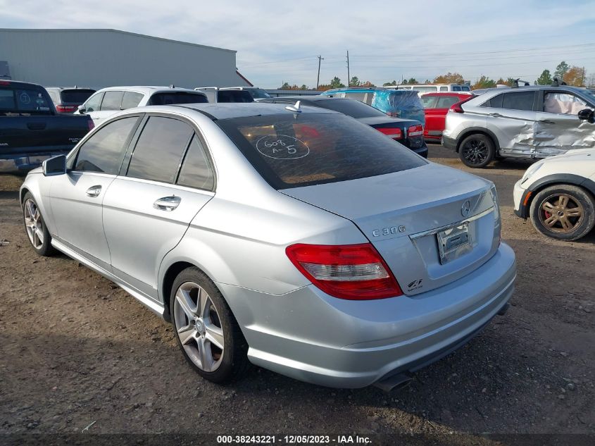 2011 Mercedes-Benz C-Class C 300 VIN: WDDGF8BB4BR140826 Lot: 38243221