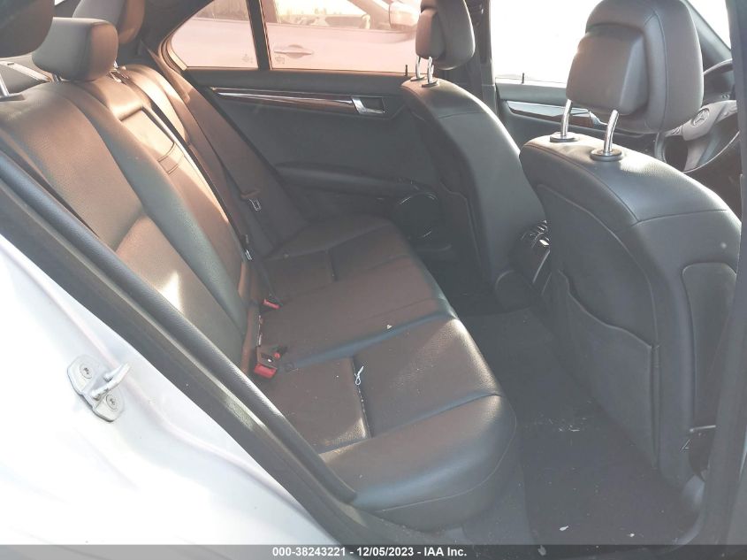 2011 Mercedes-Benz C-Class C 300 VIN: WDDGF8BB4BR140826 Lot: 38243221