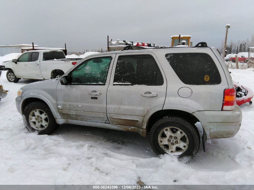 2006 Ford Escape Limited VIN: 1FMCU941X6KC05522 Lot: 38243396