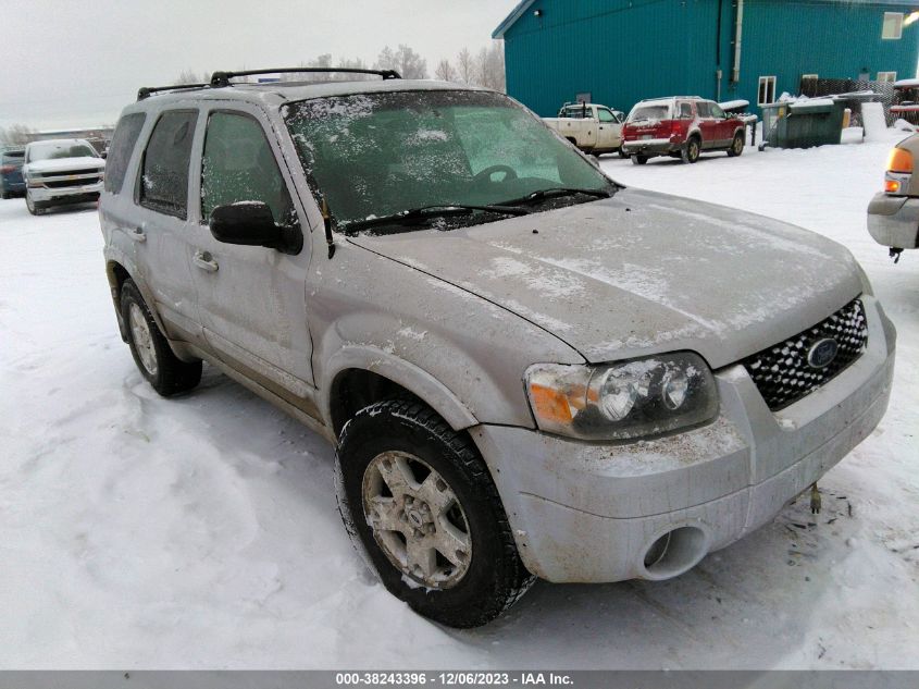 2006 Ford Escape Limited VIN: 1FMCU941X6KC05522 Lot: 38243396