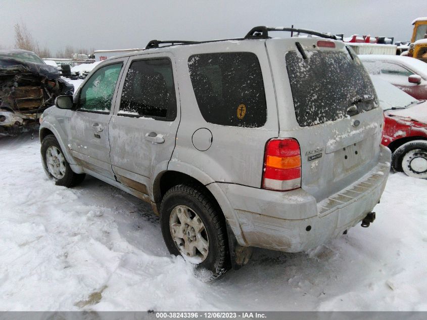 2006 Ford Escape Limited VIN: 1FMCU941X6KC05522 Lot: 38243396