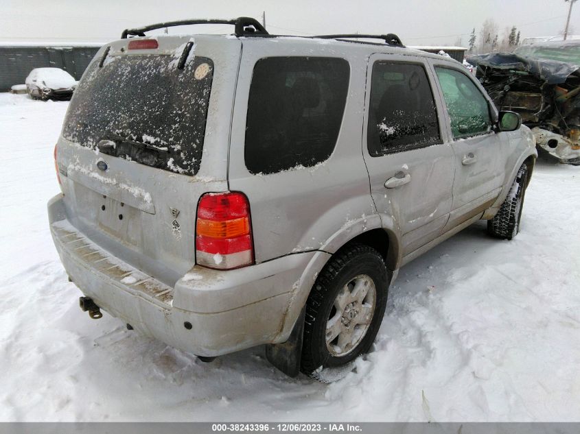 2006 Ford Escape Limited VIN: 1FMCU941X6KC05522 Lot: 38243396