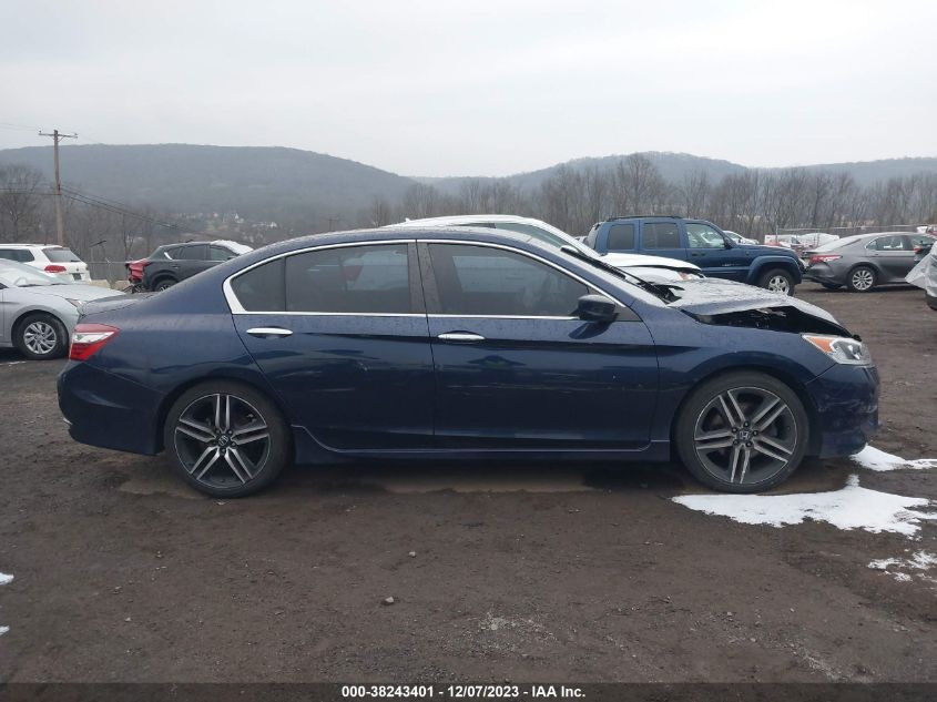 2017 Honda Accord Sport Se VIN: 1HGCR2F10HA073861 Lot: 40549930