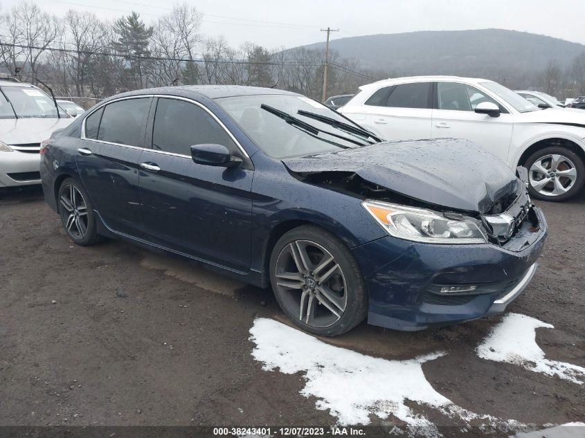 2017 Honda Accord Sport Se VIN: 1HGCR2F10HA073861 Lot: 40549930