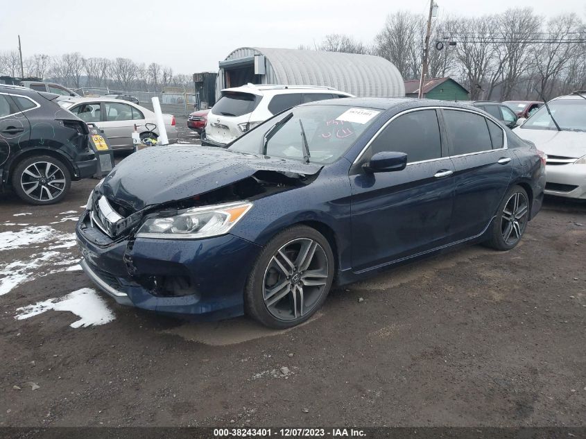 2017 Honda Accord Sport Se VIN: 1HGCR2F10HA073861 Lot: 40549930